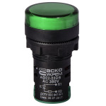 Светосигнальная арматура AD22-22DS зеленая 380В АC АСКО-УКРЕМ (A0140030151)