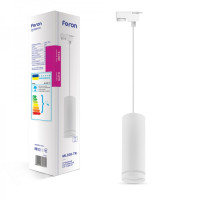 Подвесной трековый светильник Feron ML328-TR белый 01938