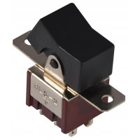 Тумблер клавишный RLS-202 на 2 положения ON-ON АСКО-УКРЕМ (A0140060022)