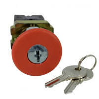 Кнопка безопасности АСКО-УКРЕМ XB2-BS142 поворотная с ключом A0140010016