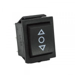 Переключатель LEMANSO LSW20 большой чёрный 3 проложения с фиксацией/KCD2-203