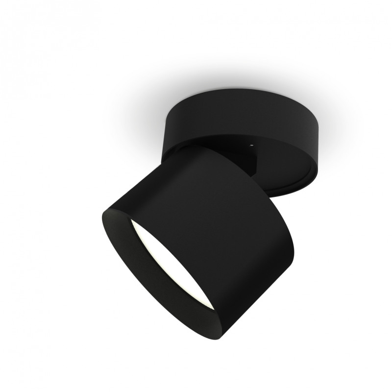 Светильник под лампу VIDEX GX53 поворотный черный (VL-SPF18B-B)