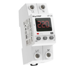 Реле напряжения DigiTOP на DIN-рейку VP-16A M2R 2 VP16AM2R