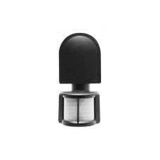 Датчик движения CR-2, макс 1200 Вт угол обнаружения 180°, 8 м ± 1,8-2,5 м IP44 черный GTV CR-CR2000-10