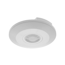 Датчик движения CR-3 MINI, макс 2000 Вт, угол обнаружения 360°, дальность 6 м ± 2,2-4 м IP20 белый GTV CR-CR3M00-00