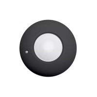 Датчик движения CR-3 макс 1200 Вт угол обнаружения 360° 6 м ± 2,2-4 м IP20 черный GTV CR-CR3000-10