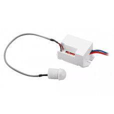 Датчик движения CR-7 макс 800 Вт угол обнаружения 360° 6 м ± 1,8- 2,5 м IP20 белый GTV CR-CR7000-00