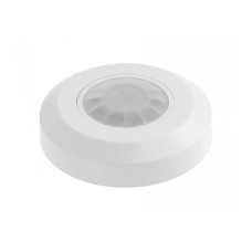 Датчик движения CR-8 макс 2000 Вт угол обнаружения 360° 8 м IP44 белый GTV CR-CR8000-00