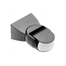 Датчик движения CR-9 макс 1200 Вт угол обнаружения 180° 2-8 м ± 1,8- 2,5 м IP65 черный GTV CR-CR9000-10