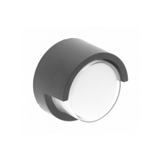 Светильник светодиодный фасадный CANTI 12 Вт 1000 Лм 4000K IP65 круглый GTV LD-CANTI12WOK-40