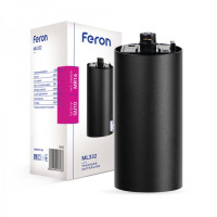 Трековый светильник под лампу Feron ML332 черный 01925