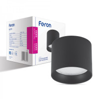 Накладной светильник FERON HL 353 GX53 черный 41283