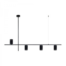 Накладной светильник на подвесе ML374 4xMR16/GU10 черный 40233