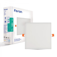 Светодиодный светильник AL702 18W 1800Lm 4000K квадратный встроенный 120*20mm 01905