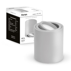 Светильник Feron ML302 MR16/GU10 поворотный серый 01763