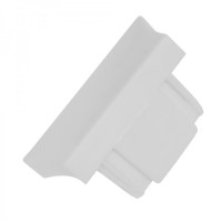 Заглушка для шинопровода Feron LD1021 белая 40269