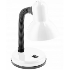 Лампа настольная RIO 1хE27 белая GTV LB-RIOE27-10