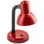 Лампа настольная RIO 1хE27 красная GTV LB-RIOE27-42