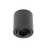 Потолочный светильник спот AVEIRO BIS IP20 круглый черный GTV OS-AVB8090OK1-00