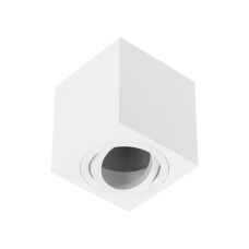 Потолочный светильник спот AVEIRO BIS IP20 квадратный белый GTV OS-AVB8090KW1-10