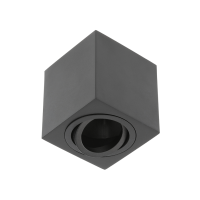 Потолочный светильник спот AVEIRO BIS IP20 квадратный черный GTV OS-AVB8090KW1-00