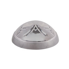 Светильник ERKA 1126-S настенно-потолочный круглый серебро/прозрачный E27 IP 20