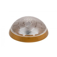 Светильник ERKA 1127-G настенно-потолочный круглый золото/прозрачный E27 IP 20