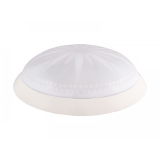 Светильник ERKA 1149-B настенно-потолочный круглый белый/белый 2xЕ27 IP20