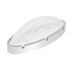 Светильник ERKA 1165-B настенно-потолочный овальный белый/белый E27 IP 65