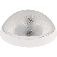 Светильник ERKA 1127 настенно-потолочный круглый белый/прозрачный E27 IP 20