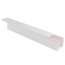 Кабельный канал пластиковый СКИМ 40х40/2000мм белый (2м) С2110119