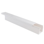 Кабельний канал пластиковий СКІМ 60х60/2000мм білий (2м) С2110121