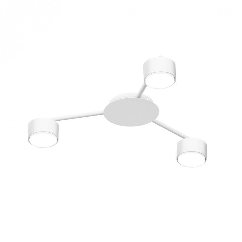 Светильник под лампу VIDEX 3хGX53 накладной белый (VL-SPF20B-W)