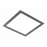 Светильник светодиодный врезной MATIS PLUS 19W 1520lm AC220-240V 50/60Hz 120° 4000K IP20 черный GTV LD-MAW19W-NBP-10