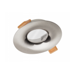 Корпус точечного светильника ALESSIO IP54 круглый сатин GTV OP-ALSOK-52