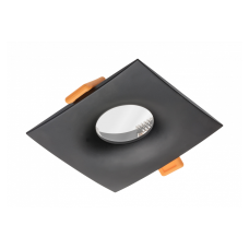 Корпус точечного светильника ALESSIO IP54 квадратный черный GTV OP-ALSKW-00