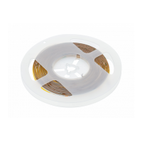 Светодиодная лента COB 24V 320LED/m 8mm 8W/m IP20 4000K 2x1m кабель mini amp GTV (5м) LD-COB24V-20-NEN