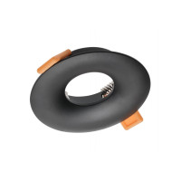 Корпус светильника точечного AURORA IP20 круглый черный GTV OP-AUROKC-00