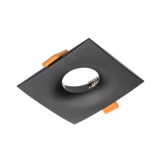 Корпус светильника точечного AURORA IP20 квадратный черный GTV OP-AURKWC-00