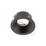 Корпус точечного светильника ELVA IP54 Ø85x45 мм черный GTV OP-ELVAOCC-00