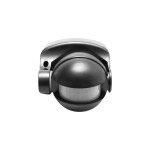 Датчик движения CR-1 макс 1200 Вт угол обнаружения 180° 10 м ± 1,8- 2,5 м IP44 черный GTV CR-CR1000-10