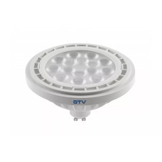 Светодиодная лампа ES111 4000K GU10 12,5W AC220-240V 40° 1250lm 109mA белый GTV LD-ES111NW13W40-00