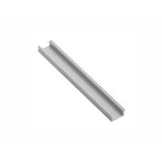 Алюминиевый накладной светодиодный профиль GLAX silver 2 м GTV PA-GLAXNK-AL (без рассеивателя)