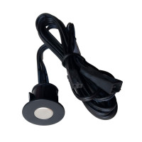 Выключатель сенсорный с димером max 12V DC-24W кабель 1m черный GTV AE-WDSC-10DIM