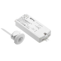 Вимикач з датчиком руху PIR 220-240V max 250W IP20 2m, білий GTV AE-WBEZDPIR-10