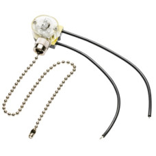 Выключатель с цепочкой 220-240V max 750W max 3А золото GTV AE-WLLAN1-90