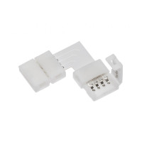 Соединитель угловой кабеля для светодиодных лент RGB GTV (LD-ZTKTRGB-04N)