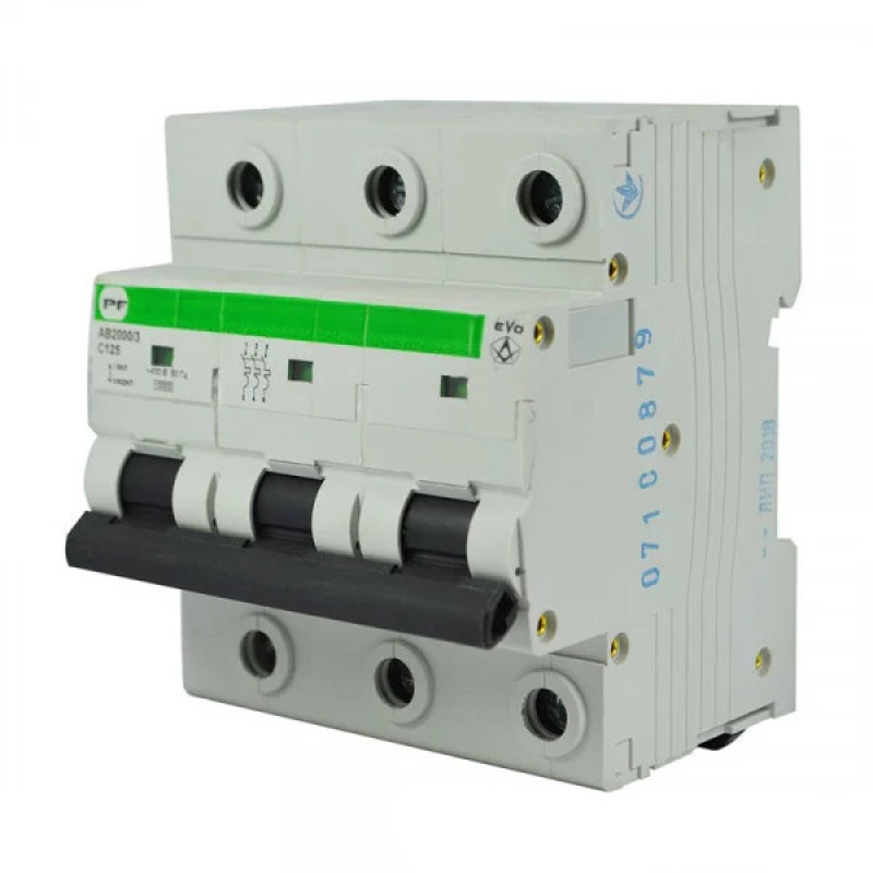 Автоматичний вимикач ПРОМФАКТОР EVO АВ2000 3P D 125А 10кА FB3D3125