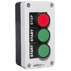 Пост трехместный АСКО-УКРЕМ "Старт1-Старт2-Стоп" XAL-B361Н29 A0140020008