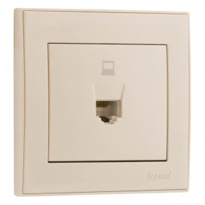 Розетка РС Rain Крем 703-0388-139